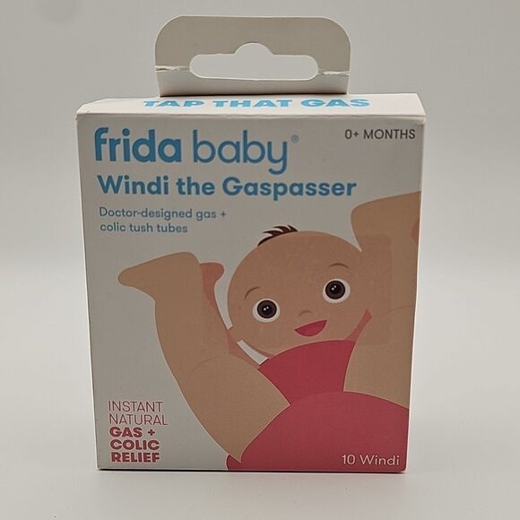 Fridababy Windi The Gaspasser 0+ Mo- 10 Ct Gas Colic Relief Baby Infant Exp 7/26 - Picture 1 of 4